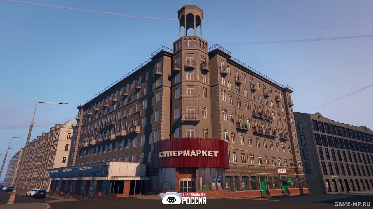 Криминальная Россия показали уровень проработки зданий. Напомним, что разработчики проекта уже около года воссоздают карту Москвы.